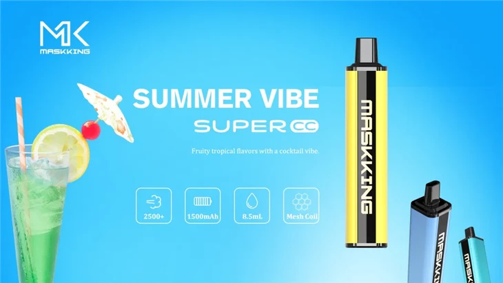 Maskking Super Cc 2500 Puff Disposable Vape best